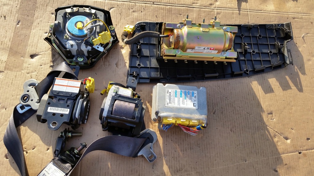 фото №7, Honda accord vii подушка безопасности ремни комплект