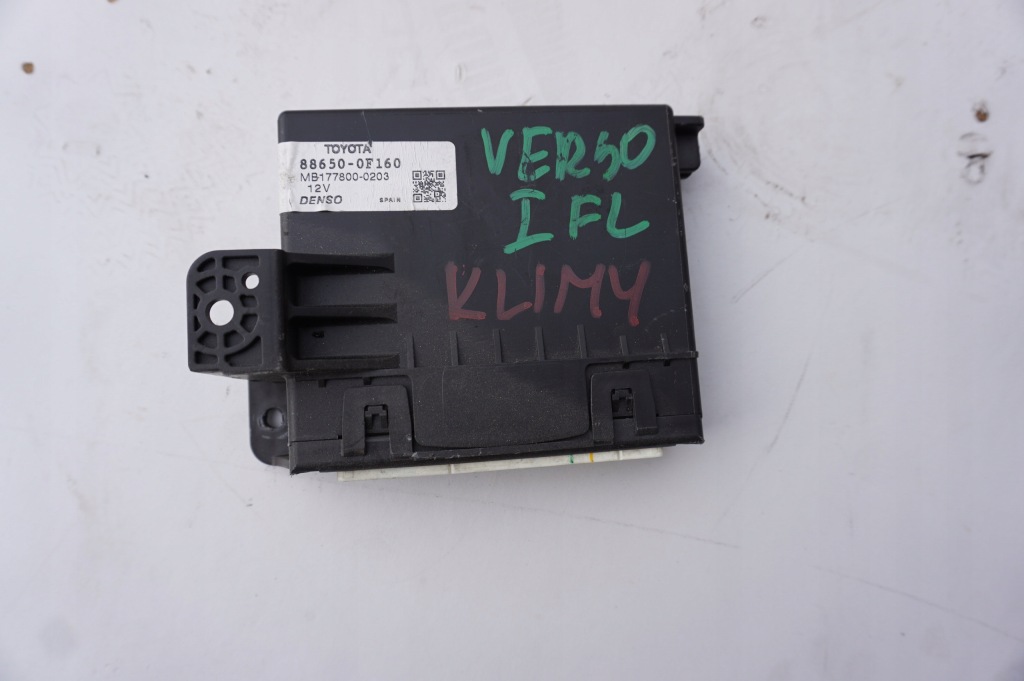фото №1, Модуль кондиціонера 88650-0f160 toyota verso 1 i