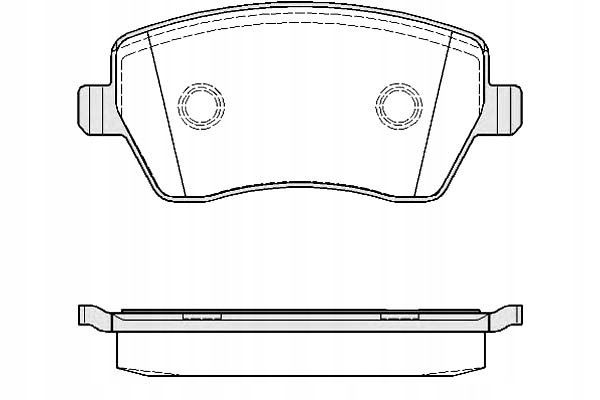 фото №1, Remsa тормозные колодки тормозные dacia dokker 1.5 dci
