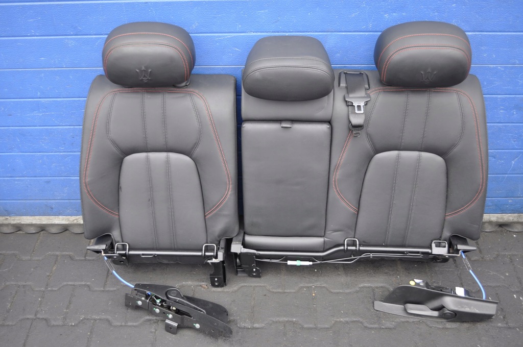 фото №10, Maserati levante sq4 сиденья заднее сиденье обшивки кожа туннель 19r