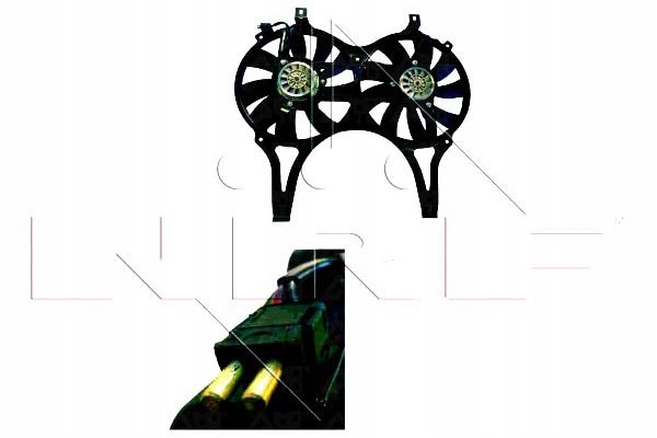 фото №1, Nrf 47294 вентилятор, охлаждение двигателя