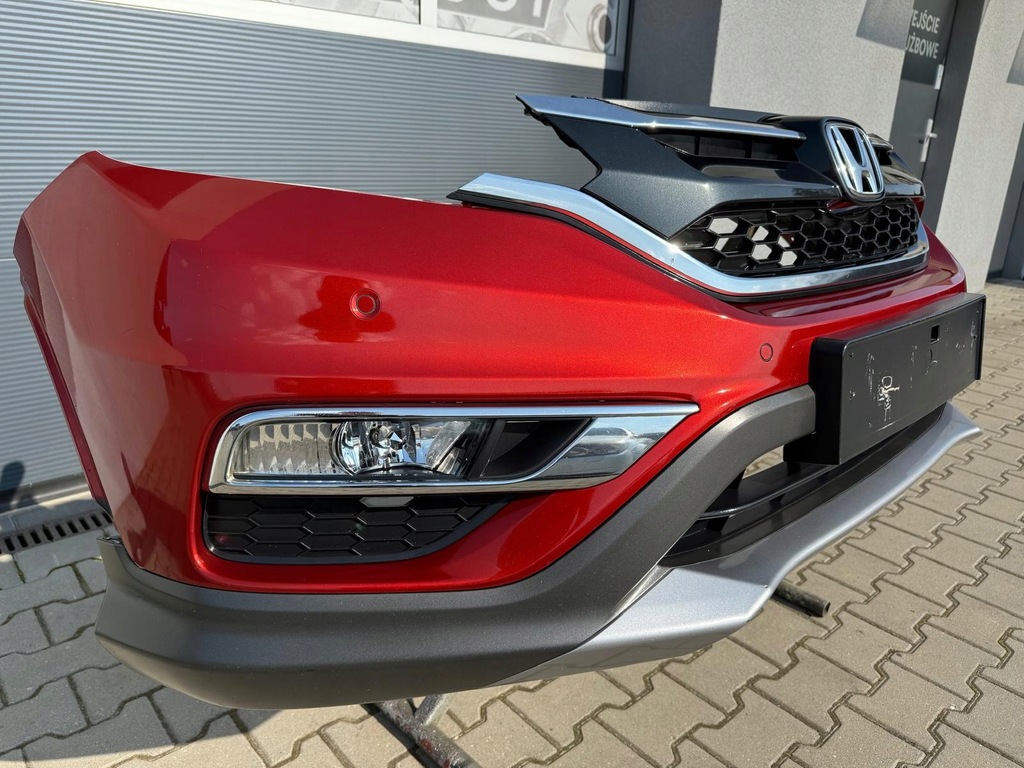 фото №6, Honda cr-v iv lift 15-18 бампер перед kompletny колір r539p