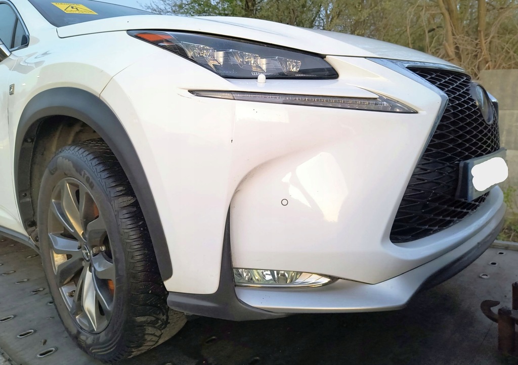 фото №8, Бампер задний нижний низ dół диффузор камера pas четверть lexus nx i f-sport