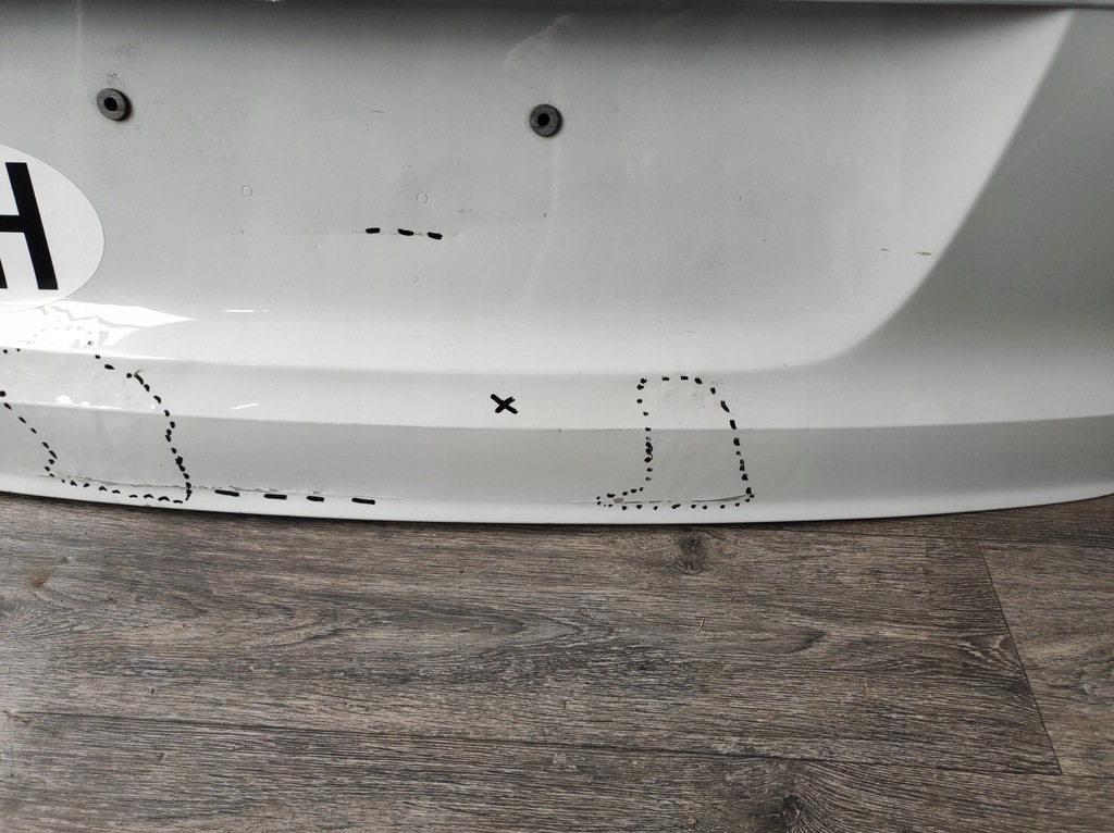 фото №11, Крышка багажника задняя porsche cayenne 7p lift 2014-2017