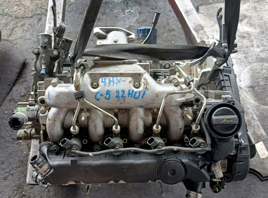 Купить Citroen c5 2.2 hdi двигатель 4hx голый