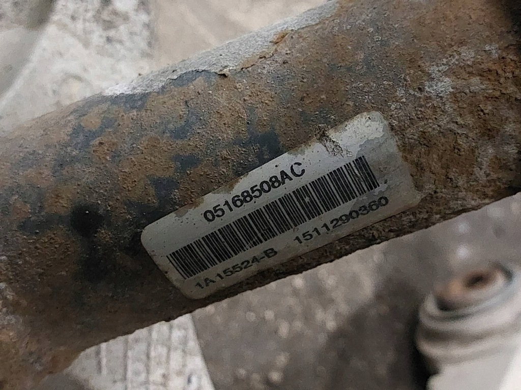 фото №10, Поворотний кулак амортизатори важелі гальмівні диски супорти перед ram 1500 i 5.7 13-