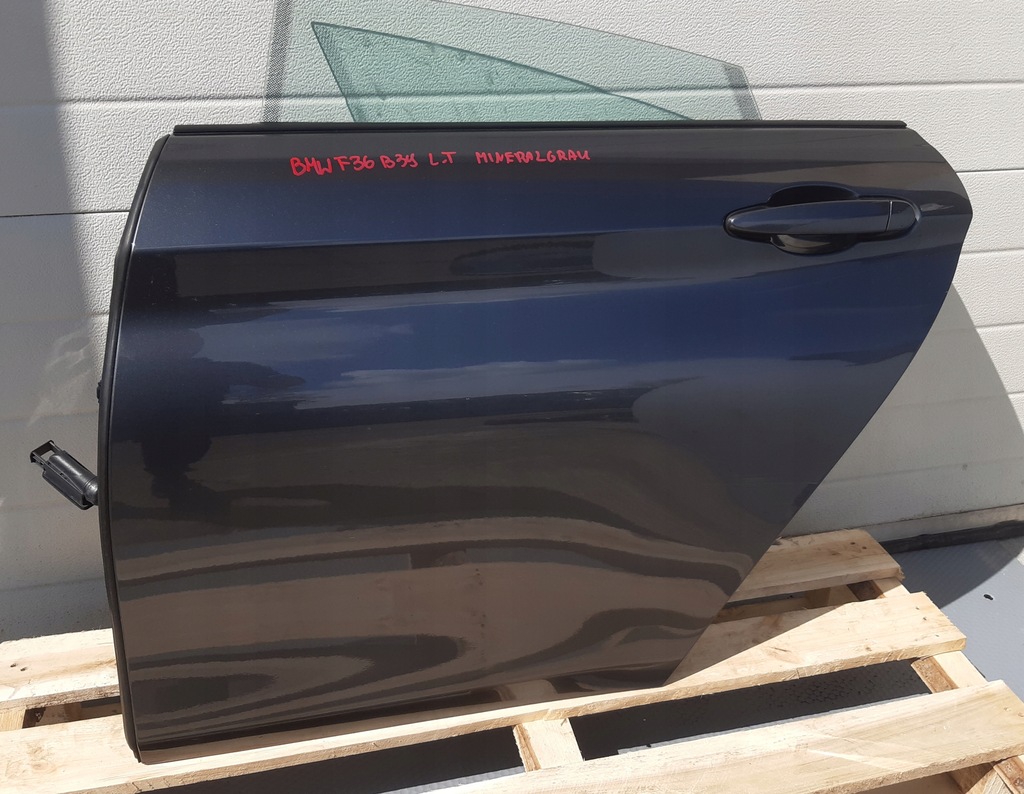 фото №10, Bmw 4 f36 gt 17r дверь левый задняя b39 mineralgrau