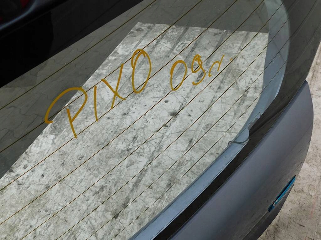 фото №10, Nissan pixo 2009r 5d кришка багажника задня задня