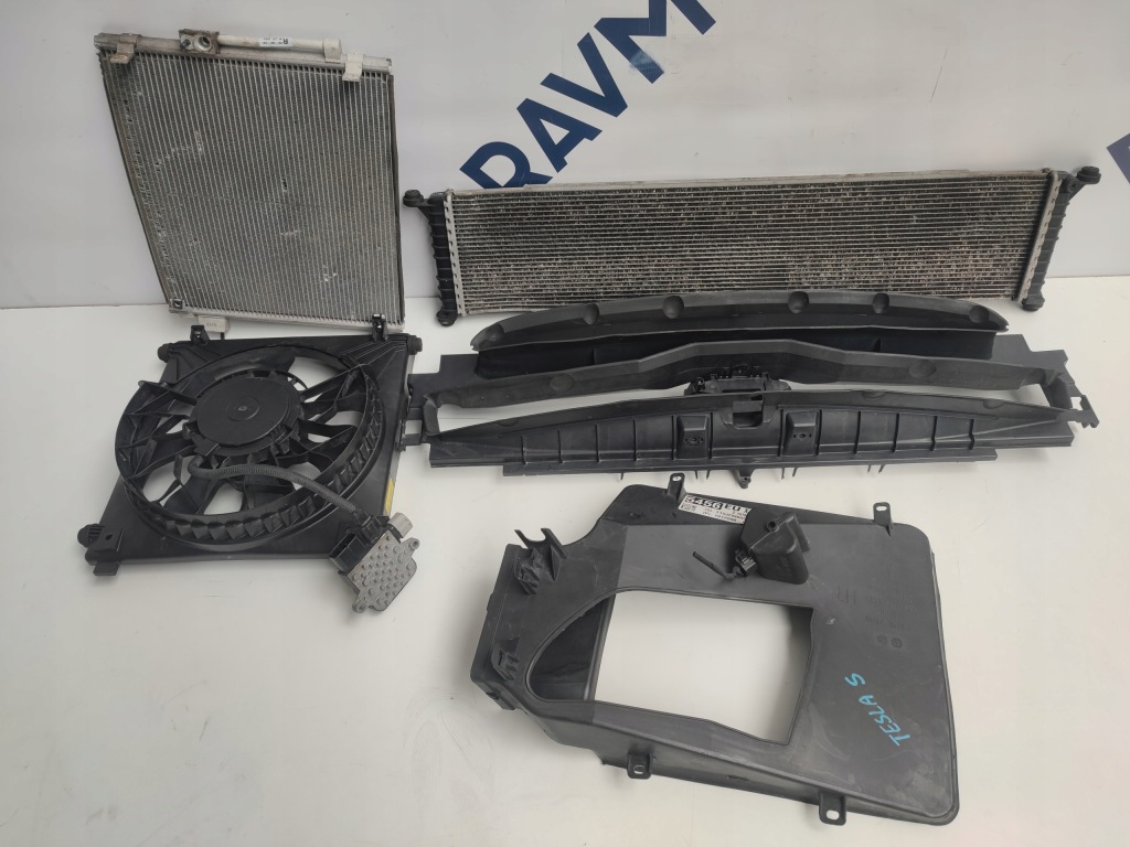 фото №1, Комплект радіатор радіатор tesla model s