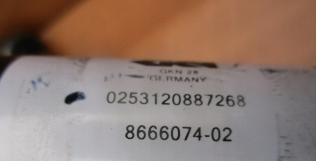 фото №10, Bmw g20 g21 g22 привідний вал ліва права 8666074 -02 nowa оригінал