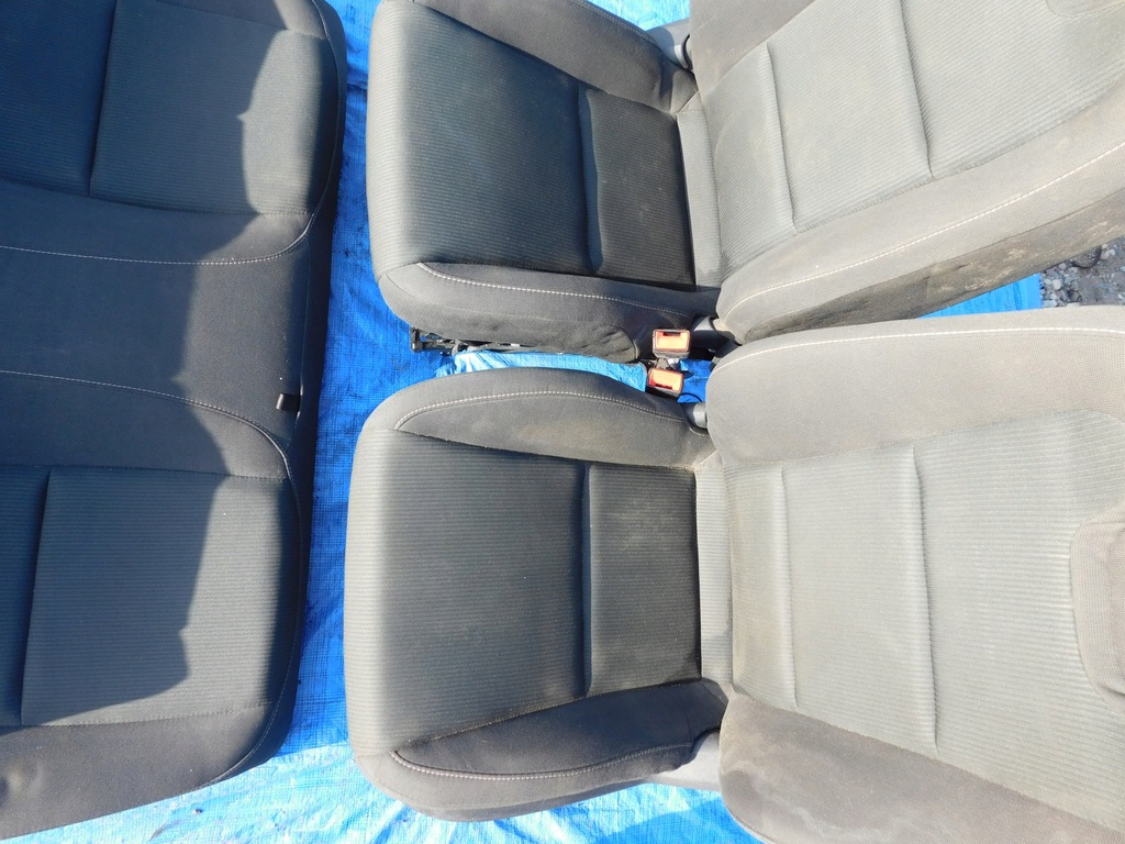 фото №6, Camaro ss 10-15r сидіння заднє сидіння спинка білий нитка