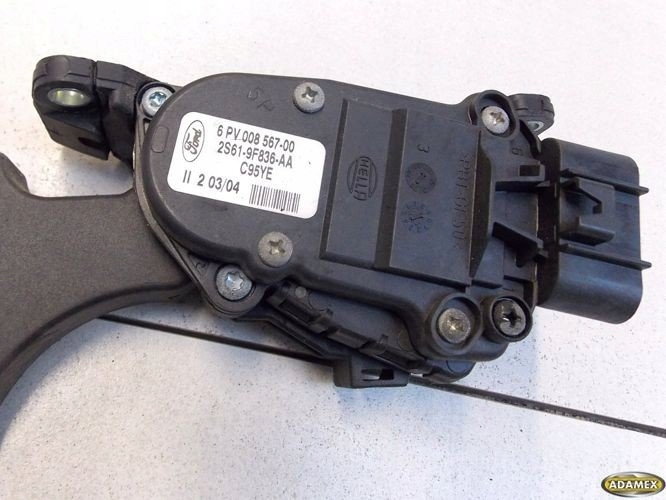 фото №5, Mazda 2 1.4 cdti 04r потенціометр газу 2s619f836aa