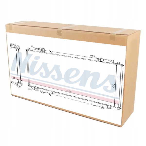 Купити Радіатор двигуна води ford ranger 2.5 td 2.9 3.0