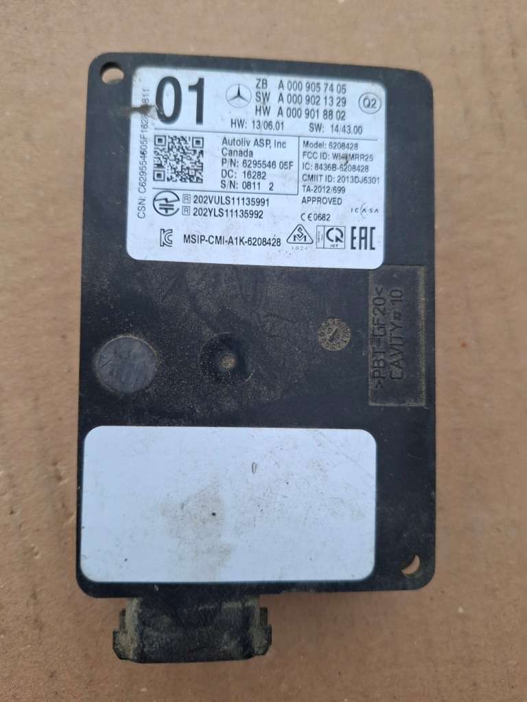 фото №1, Mercedes w117 w246 w166 радар модуль distronic датчик 0009057405 перевірений