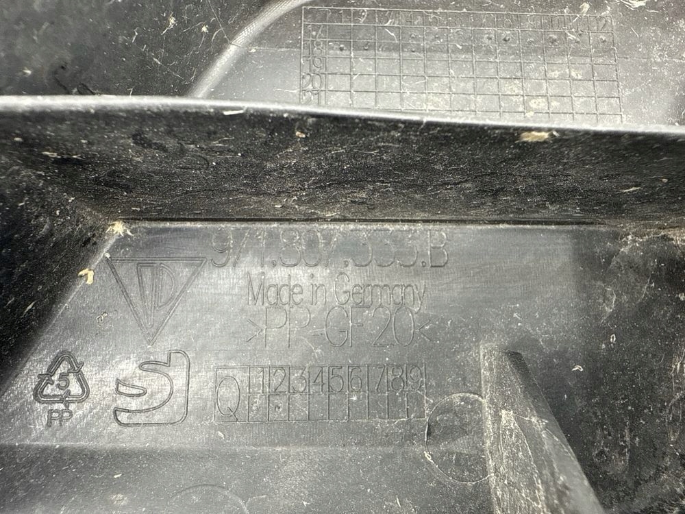 фото №14, Porsche panamera 971 2017 перед усилитель бампера передний балка