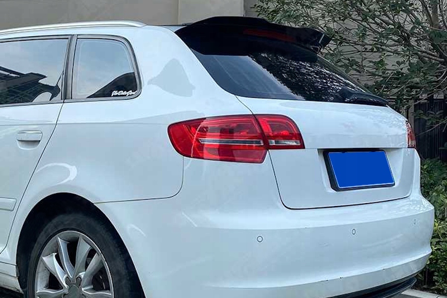 фото №5, Audi s3 8p 2010-2013 спойлер козирок abs чорний mat sobmart