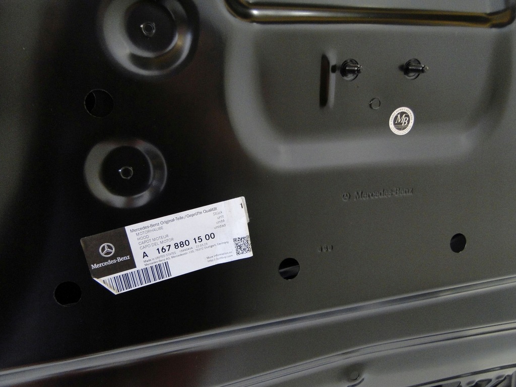 фото №8, Mercedes gls x167 167 капот крышка двигателя nowa
