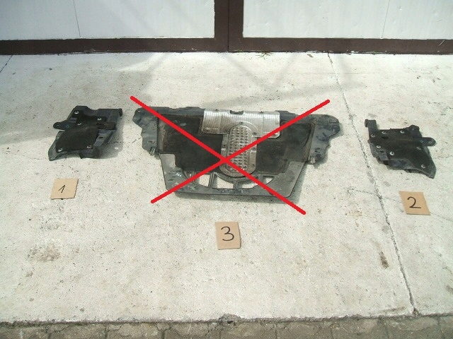 фото №1, Alfa romeo giulietta плита боковая защита нижняя двигателя