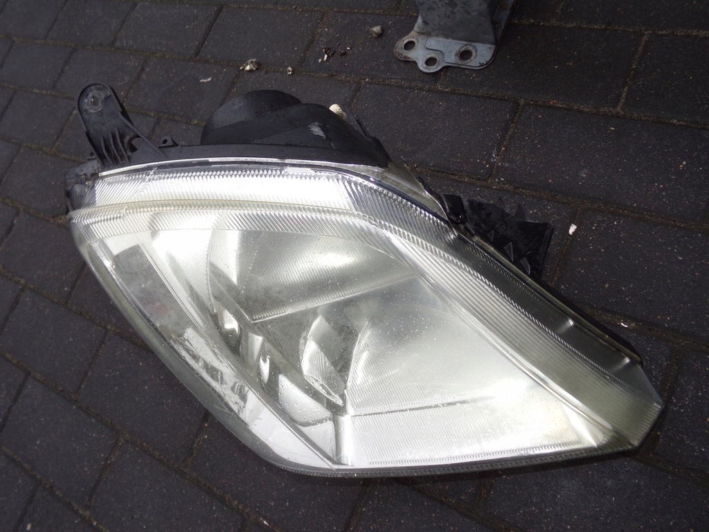 фото №4, Kompletny перед капот бампер лампы meriva a europ