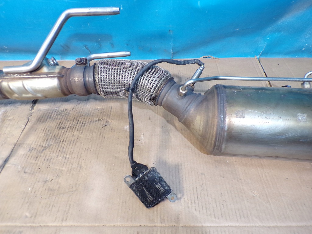 фото №9, Sprinter 906 907 катализатор фильтр частиц твердых kompletny dpf