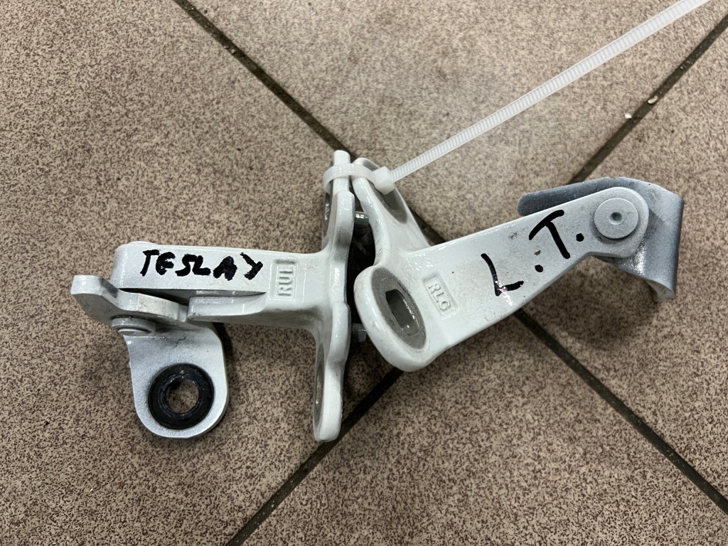 фото №1, Tesla model y 20- петли дверь левый задняя комплект цвет ppsw