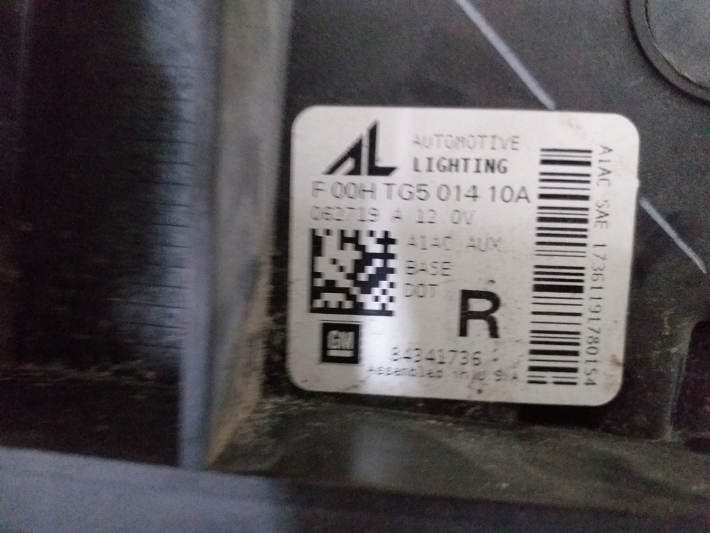 фото №4, Chevrolet camaro 2018- протитуманна фара led правий 84341736