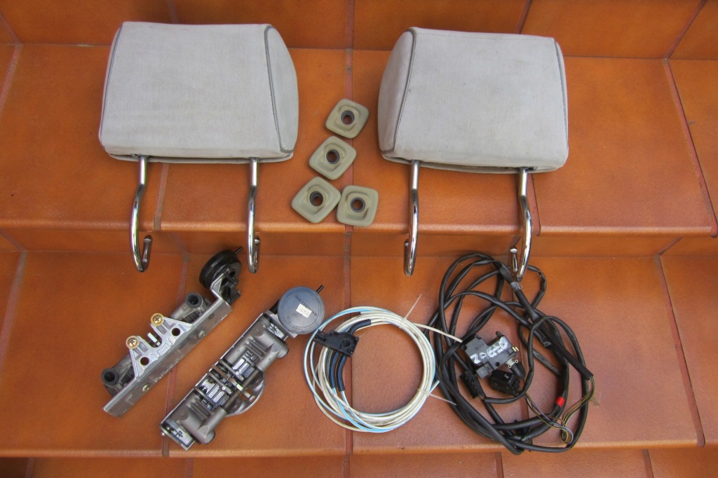 фото №13, Mercedes w124 e sedan полиця задня сіра жабо підголівники джгут