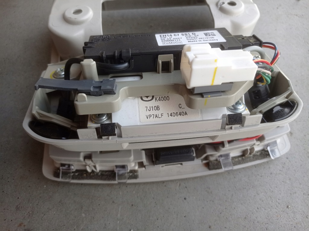 фото №6, Mazda 6 gh освітлення салону лампа кабіни люк