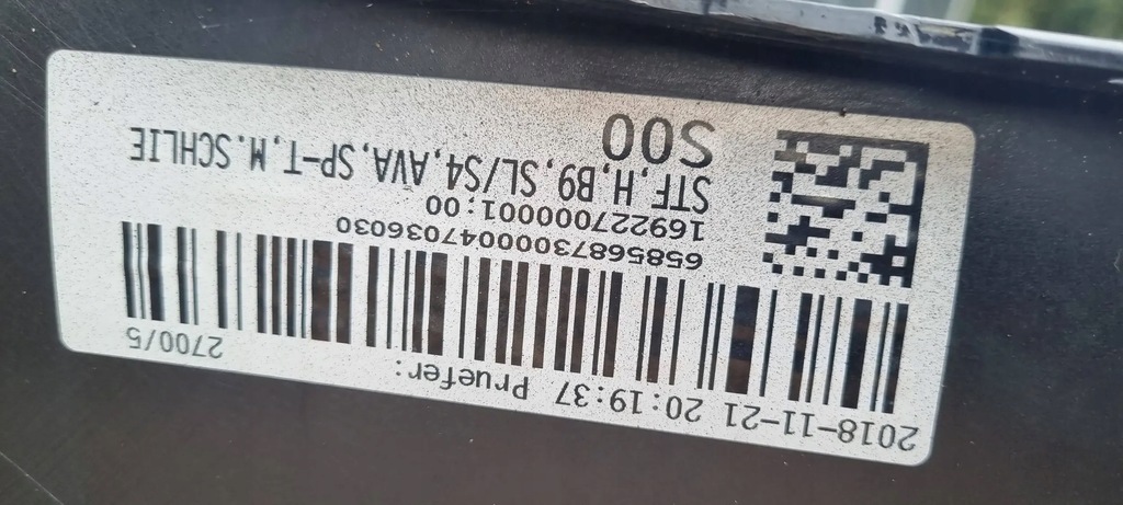 фото №14, Audi a4 b9 s4 s-line kombi 2015- бампер задняя оригинал d204