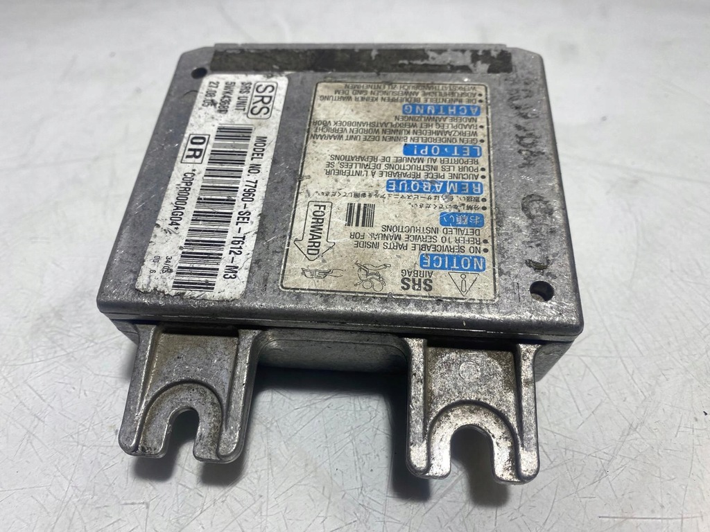 фото №7, Модуль датчик подушка безопасности honda city 77960-sel-t612-m3