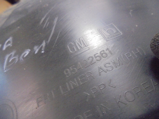 фото №4, Підкрилок правий перед opel mokka 2012-