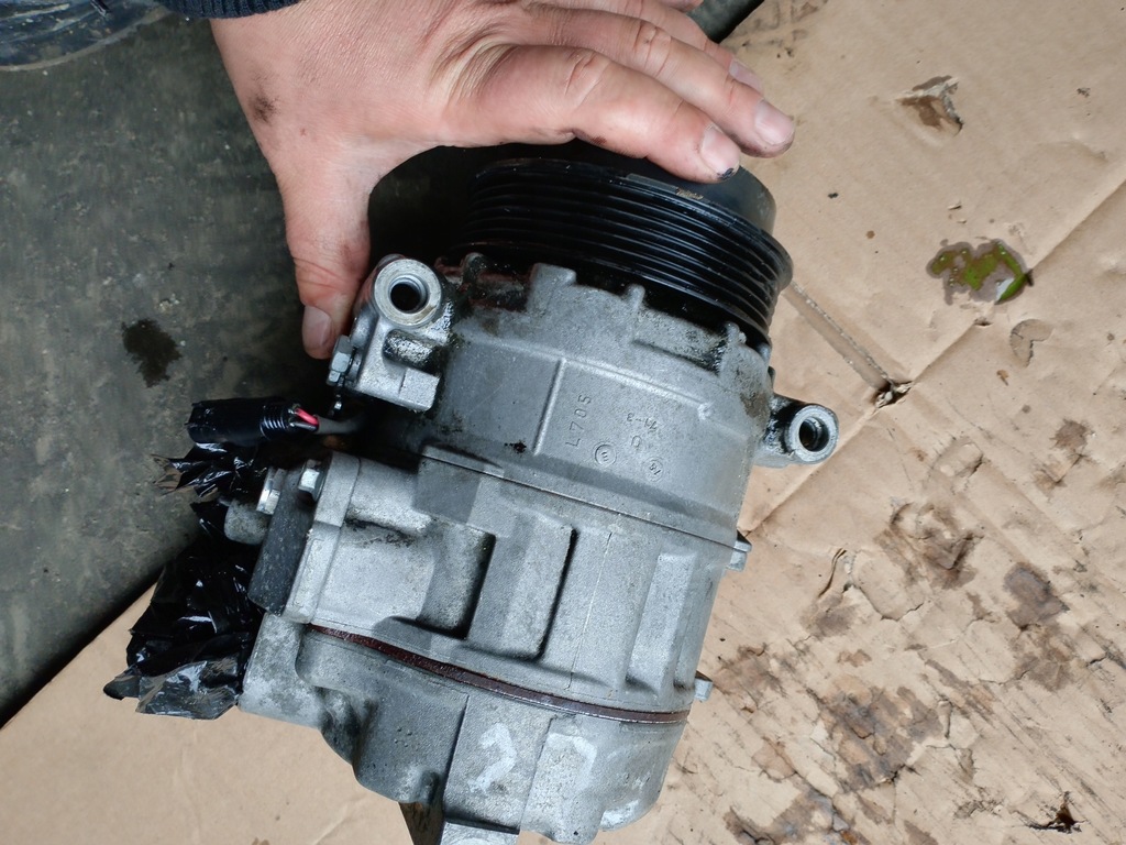 фото №6, Mercedes w221 насос кондиционера компрессор 3.0