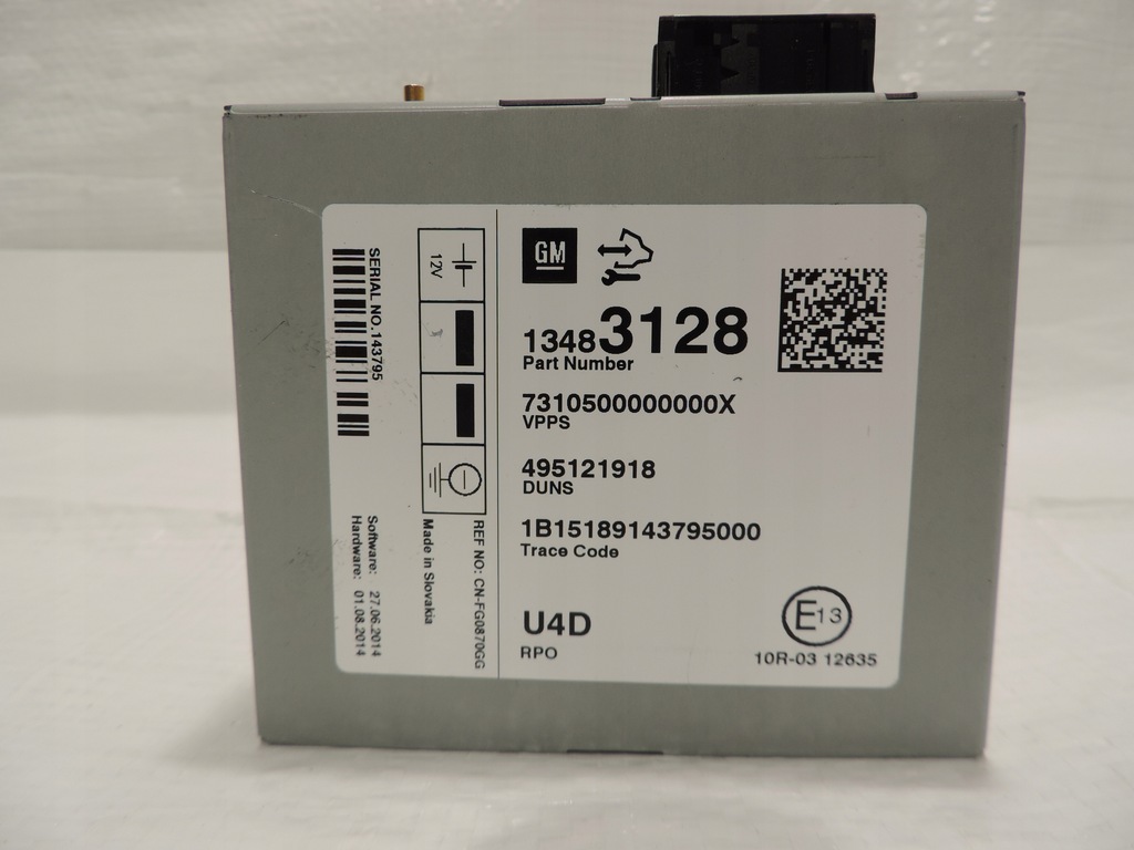 фото №3, Opel mokka усилитель модуль радио 13483128