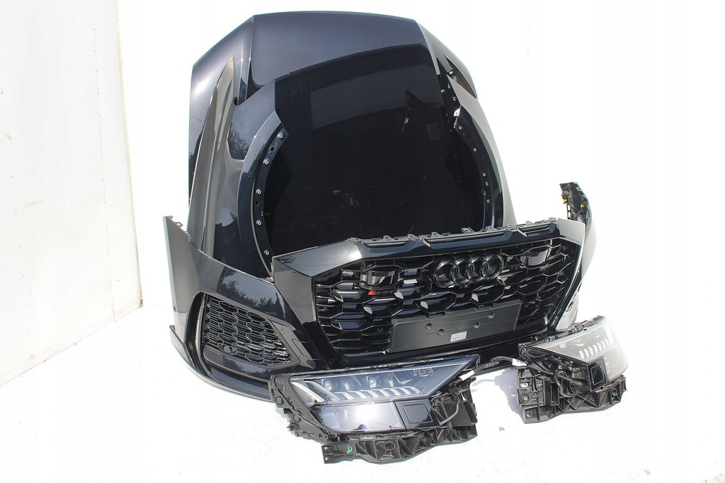 фото №8, Audi rsq8 перед matrix капот крила бампер pas передній лампи підсилювач