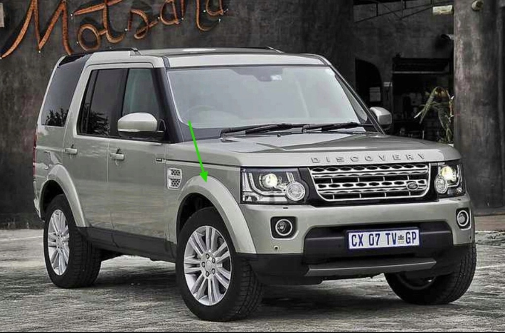 фото №11, Nowa молдинг łuk крила передній discovery iv