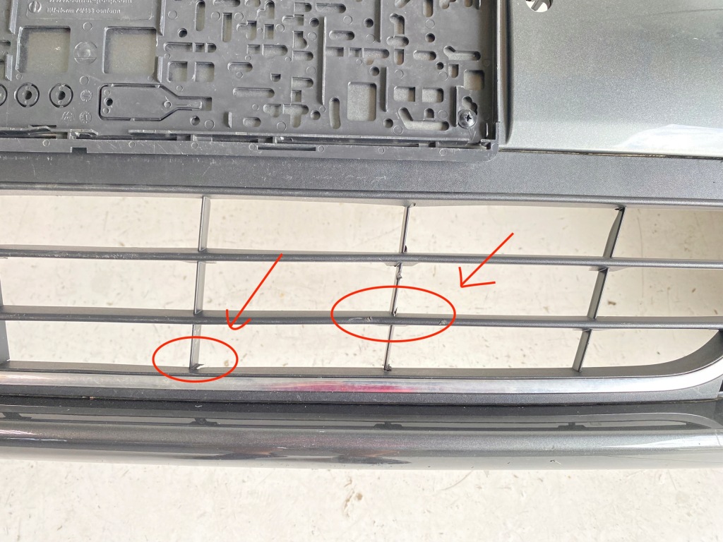 Бампер перед передний vw sharan 2 7n0 7n 2010- Оригинал