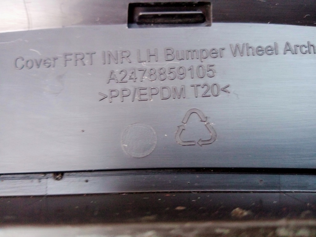 фото №9, Mercedes glb w247 левая молдинг крыла перед 2018r-