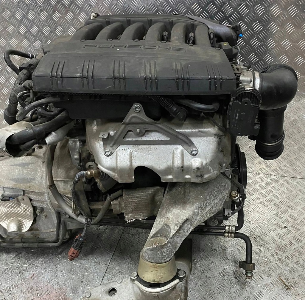 фото №10, Porsche cayenne 9pa 2010 двигатель kompletny m55 tr-60sn