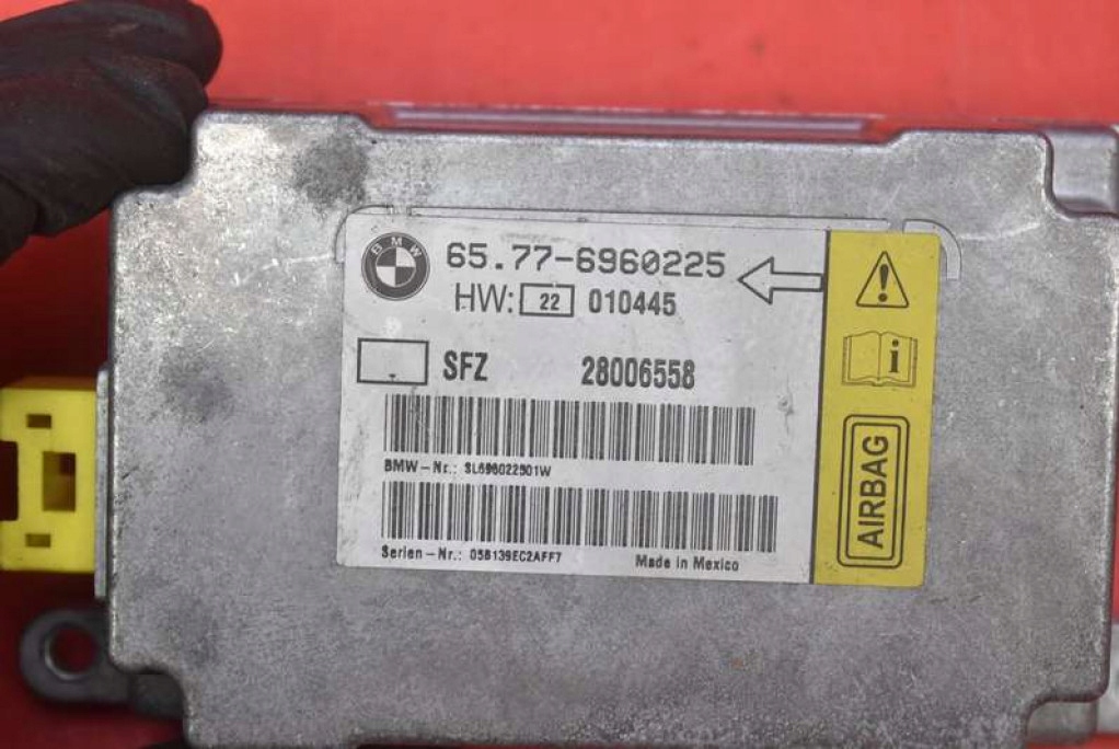 фото №7, Модуль датчик подушка безпеки подушок 6960225 bmw e65 05-08