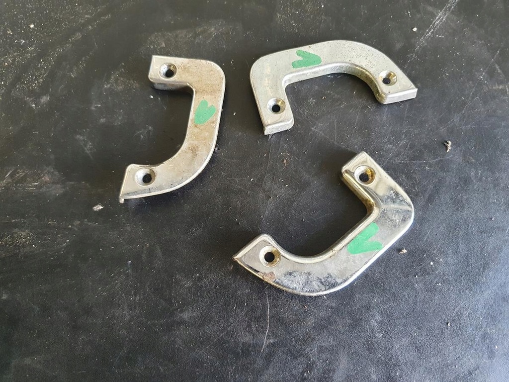 фото №9, Mercedes w114 w115 захист замка двері хром