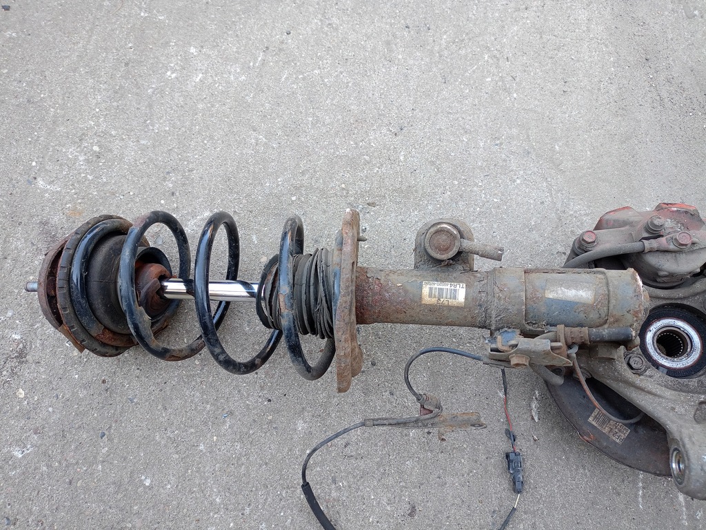 фото №7, Поворотний кулак перед лівий toyota prius iii 1.8 гібрид