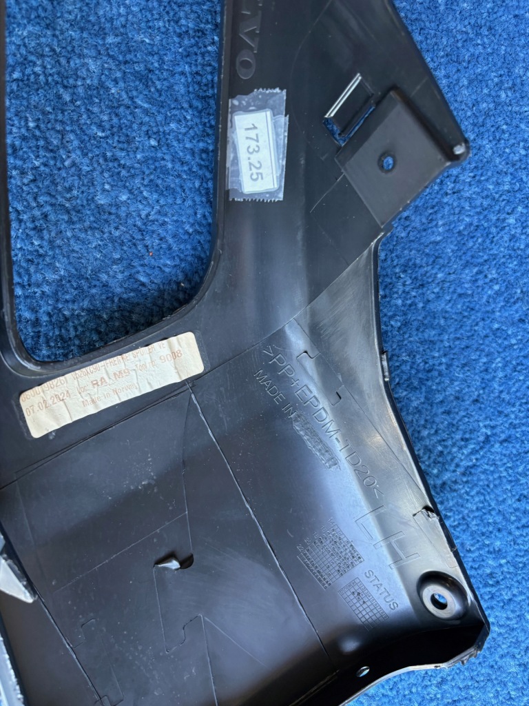 Volvo xc90 2 решётка бампера решётка  левое  перед передняя 31383800 Оригинал