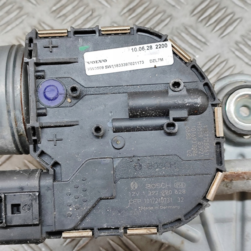 фото №7, Volvo s60 2011 механизм i моторчик дворник стекло передней / лобовое