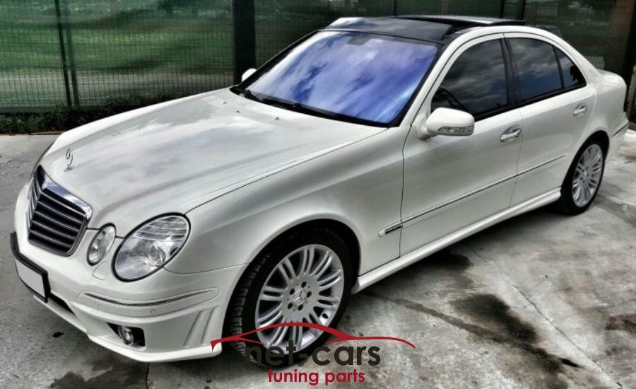 Бампер перед задняя hal mercedes w211 fl 06- amg в Украине