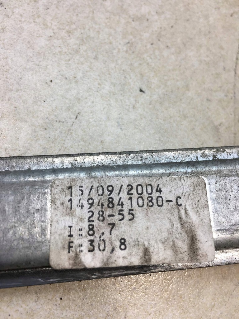 фото №7, Подъемник стекло левый задняя peugeot 807 1494841080