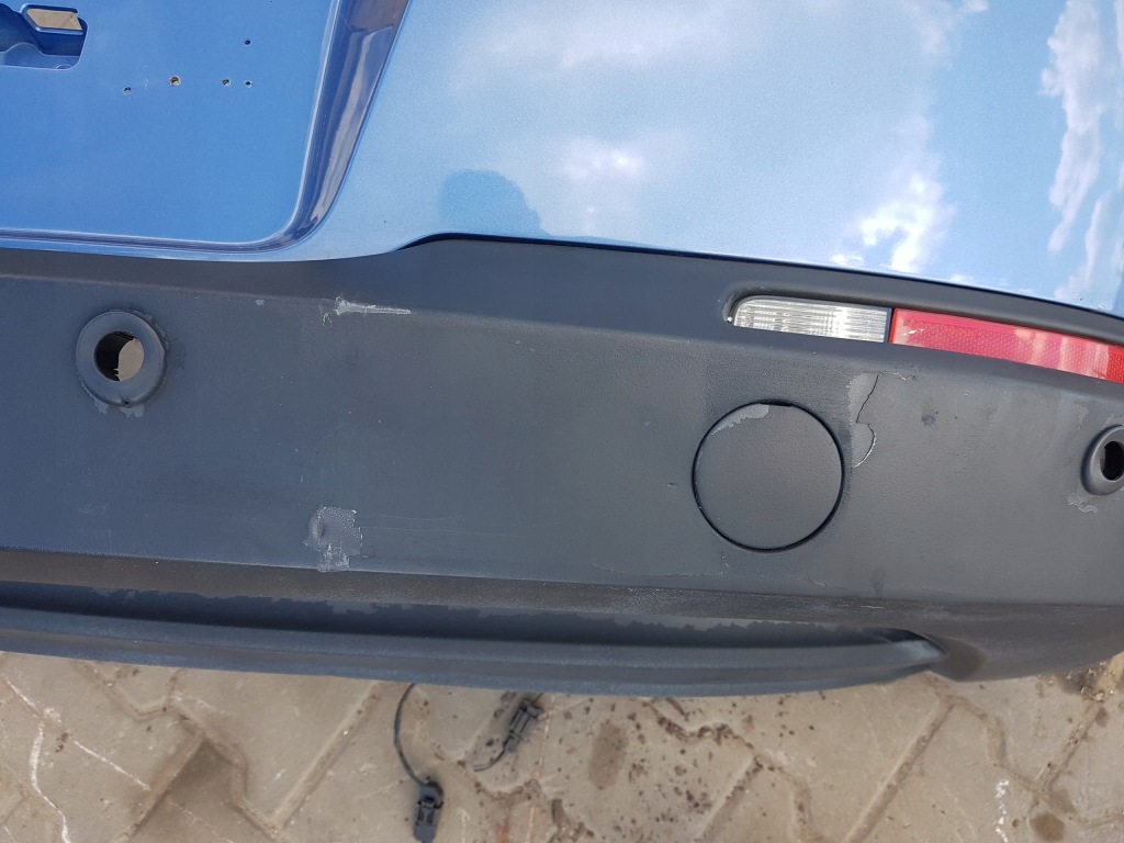 фото №6, Vw tiguan i 5n 06-10r бампер задний задняя lr5t