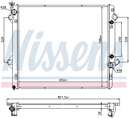 фото №2, Радіатор двигуна wody do toyota 4 runner iv 4.7