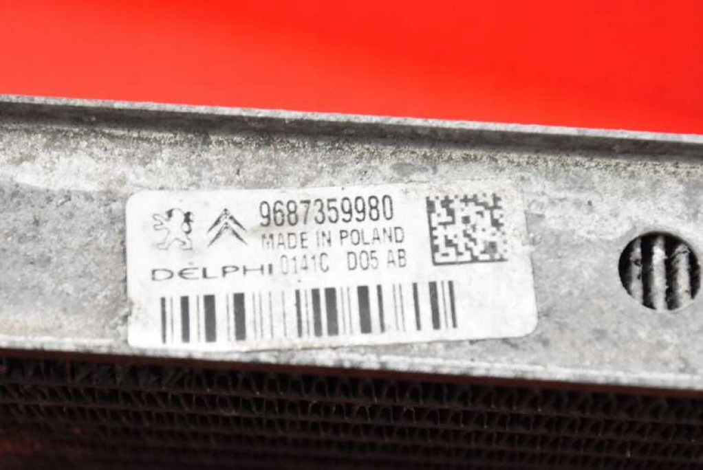 Радиатор воды 9687359980 peugeot 508 1 1 2.0 hdi 140 km 10-14 Недорого