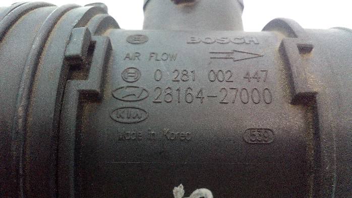 фото №8, Расходомер kia carens 2,0 crdi 0281002447