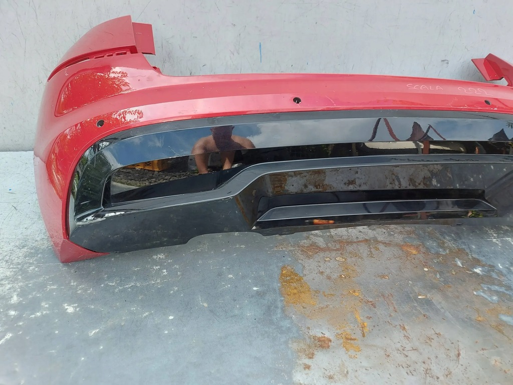 фото №13, Skoda kamiq 658 бампер задний задняя